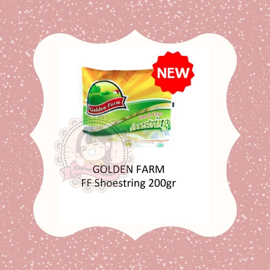 

kentang goreng golden farm - french fries golden farm 200gr