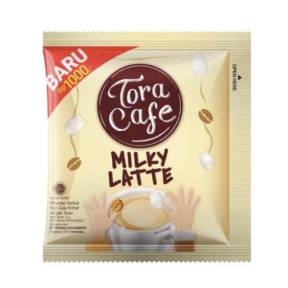 

PROMO TORACAFE MILKY LATTE 1 RENCENG 10 SACHET PCS - TORA CAFE KOPI KRIMER TERMURAH