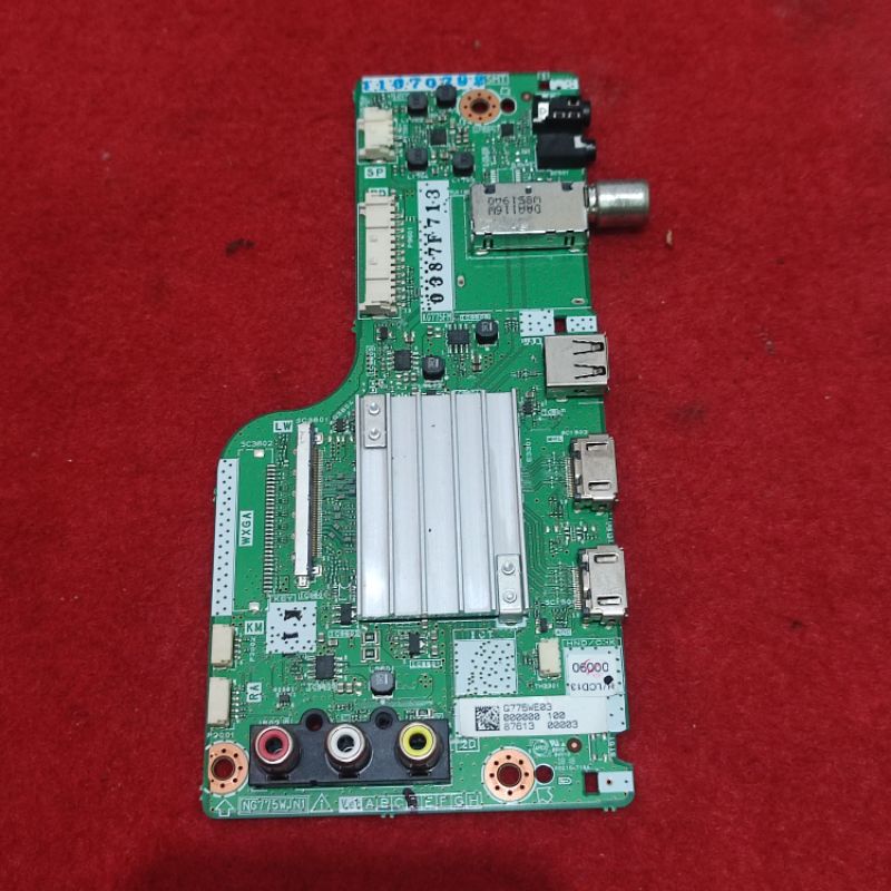 MB - MAINBOARD - MESIN TV LED SHARP LC- 50SA5200 X - 50SA5200 - 50SA5200X - NG775WJN1