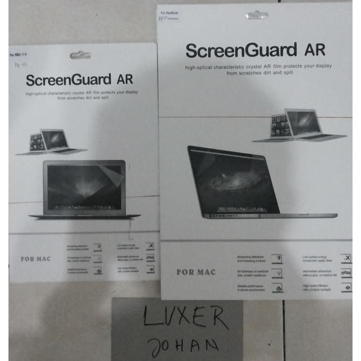 TURUN HARGA SCREEN PROTECTOR NEW MACBOOK 12 MACBOOK12 INCH ANTIGORES GUARD CLEAR AP111