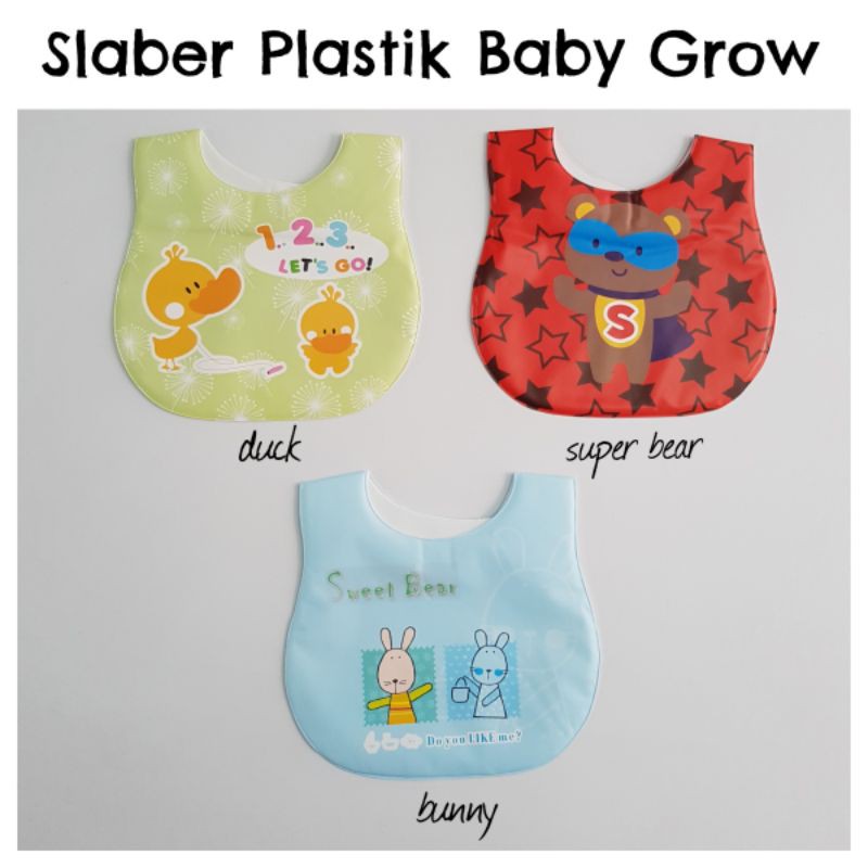 Slaber Plastik Baby Grow