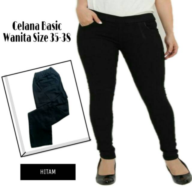 CELANA BASIC WANITA MELAR JUMBO
