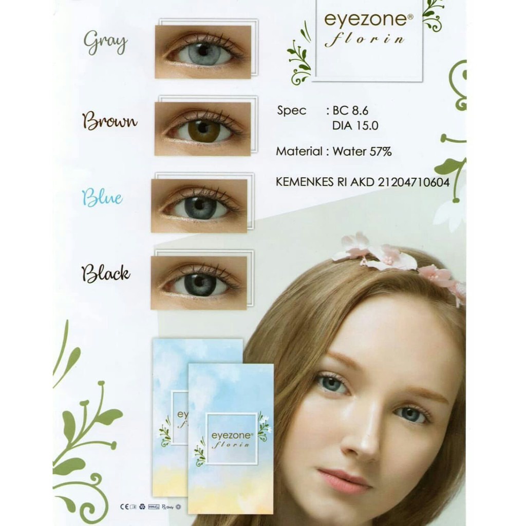 Softlens EYEZONE FLORIN 14.2 M