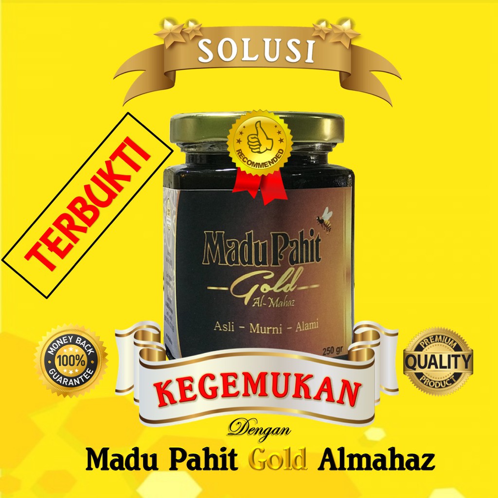 DIET SLIMMING DETOK MADU HITAM PAHIT HUTAN