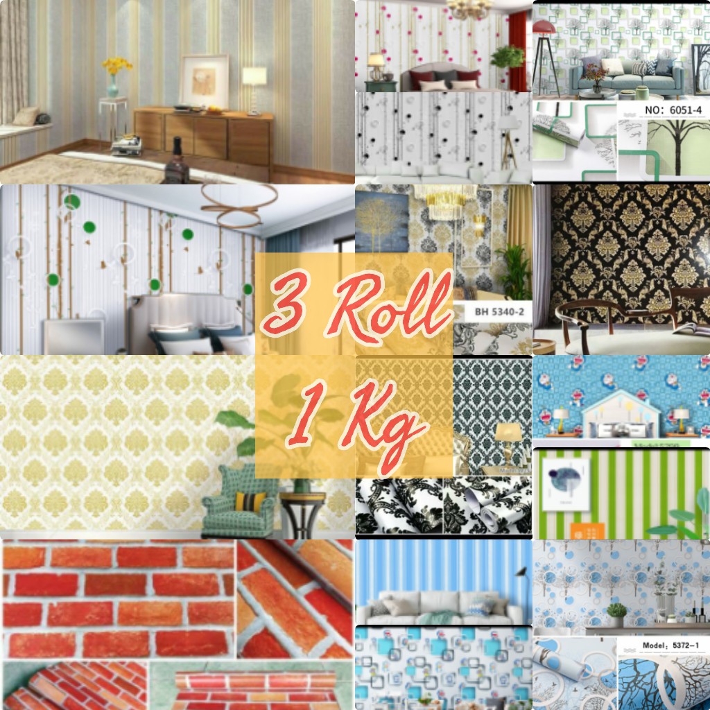 Wallpaper Dinding Murah - Walpaper Tembok - Walppaper Kamar Tidur - Ruang Tamu - G5M Varian 21/7/2021