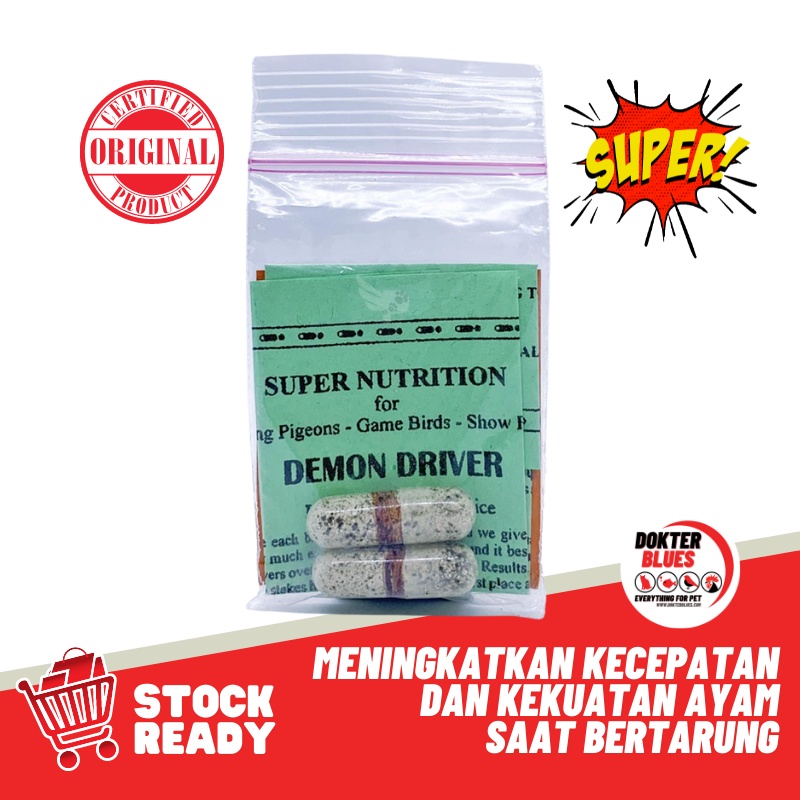 Doping Ayam USA DEMON DRIVER Obat Vitamin Ayam