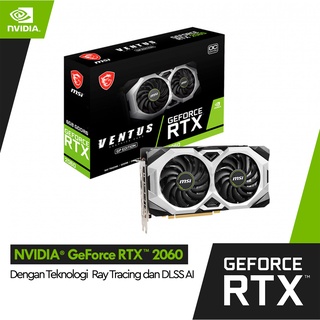 MSI GeForce RTX 2060 6GB VENTUS GP OC | 6GB GDDR6