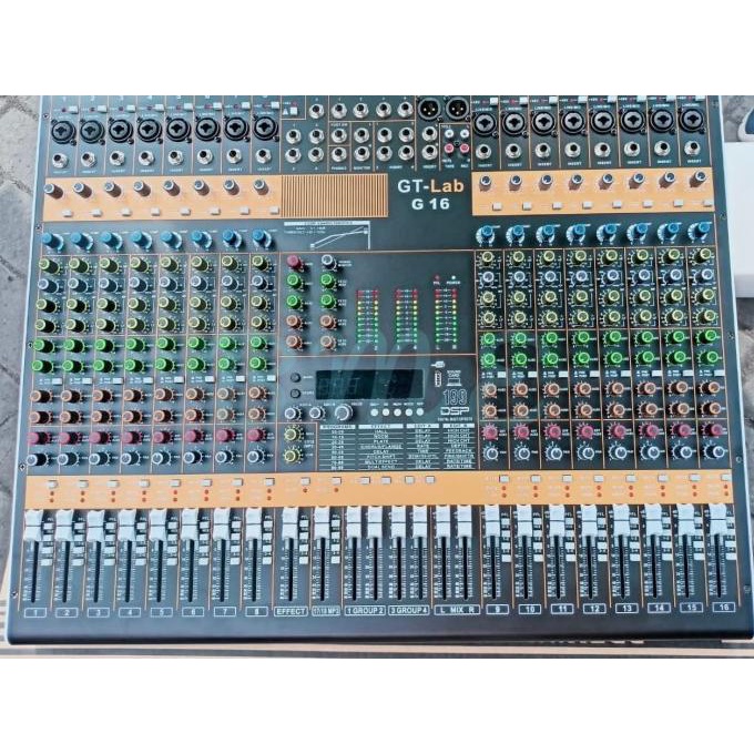 Mixer Audio GT Lab 16 Channel G16 G 16 Original By RDW Star Seller