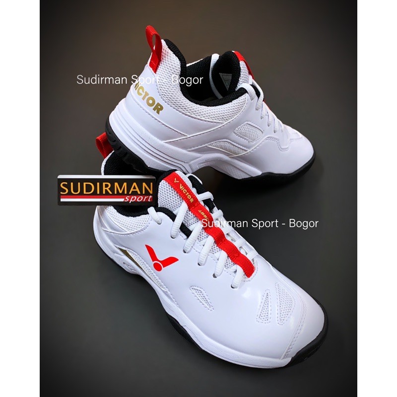 New Sepatu Badminton JUNIOR Victor A 660 JR / A660JR / A 660 JR A / A660JR A (Bright White)