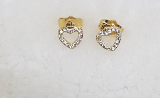 Fifi Fashion Anting Giwang Gold Diamond Xuping Titanium Antikarat Antialergi