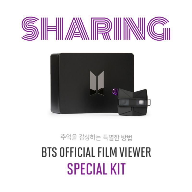 Pelunasan SHARING Official BTS FILM VIEWER SPECIAL KIT