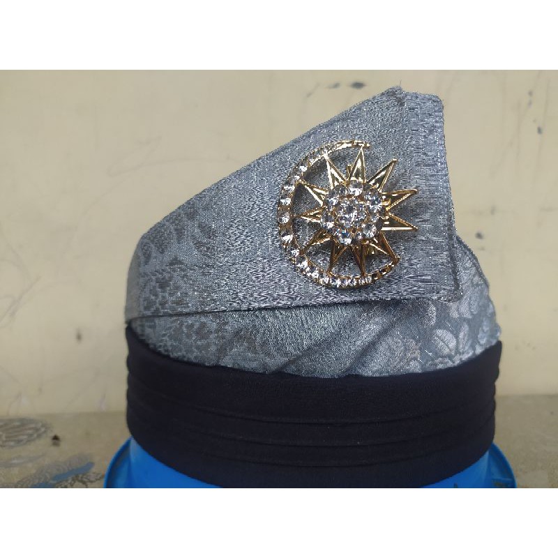 Keronsang Bros Bross Brooch Brows Pin Bulan Bintang Melayu Untuk Tanjak/Peci/Baju/Songkok/Kopiah dll