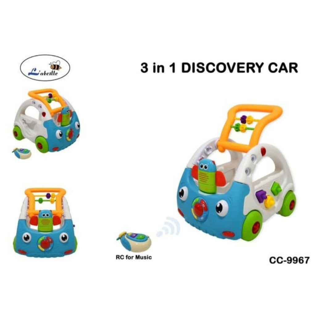 BKids Senso 3 in 1 Discovery Car Walker 6696-A