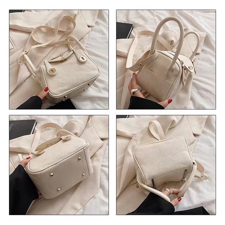 BJ81965 - BEIGE/BLACK/KHAKI - TAS WANITA FASHION IMPORT MODIS ELEGAN TERMURAH TERLARIS TERBARU BAGSTORE JAKARTA TAS BATAM GT1965 EL5961 LT2162