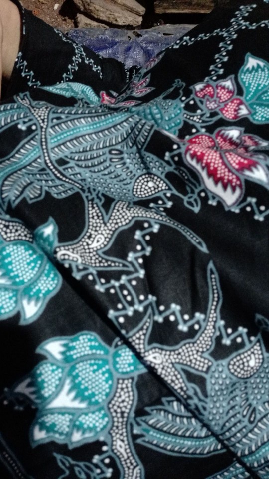Batik Wanita Asj Sa Hrb026 Kenongo Kemeja Tosca Pendek