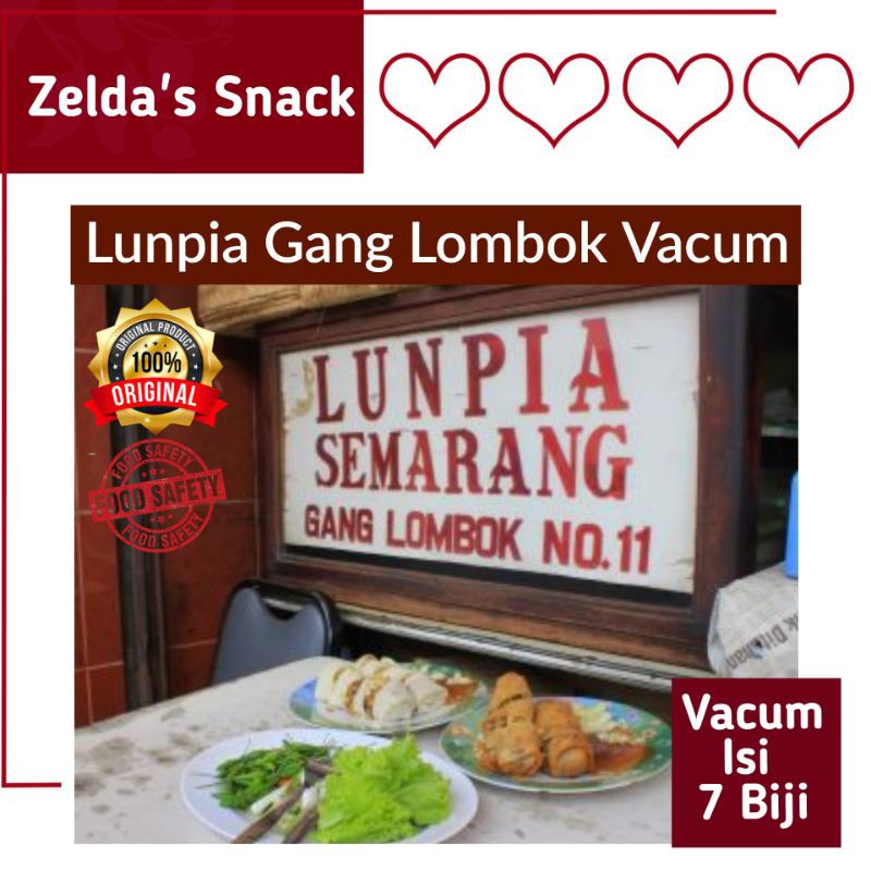 Lumpia Vacum Gang Lombok Isi 7 Pcs Oleh Oleh Semarang Shopee Indonesia