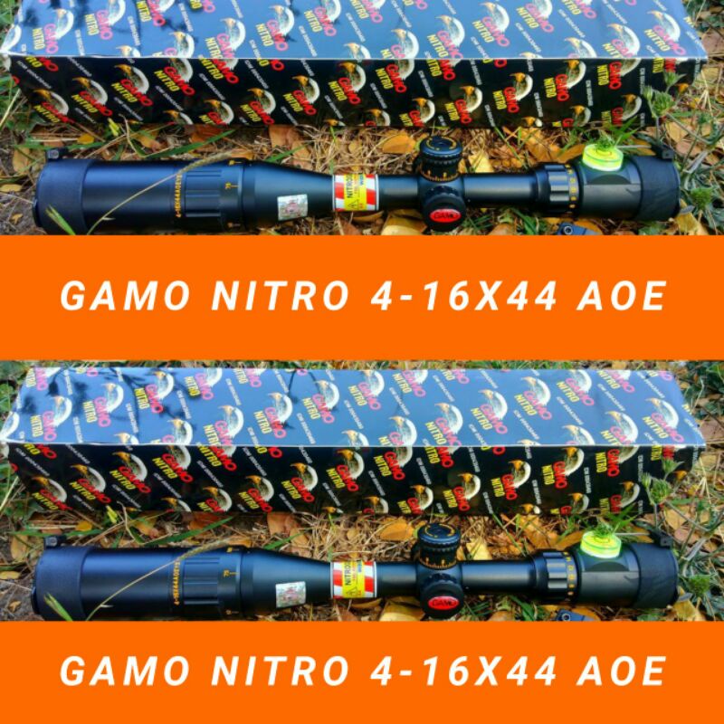 TELESKOP 4-16X44 AOE TELESCOPE RIFLESCOPE TEROPONG TELE TELESKUP TELE ANTI GETAR ANTI EMBUN MILDOT