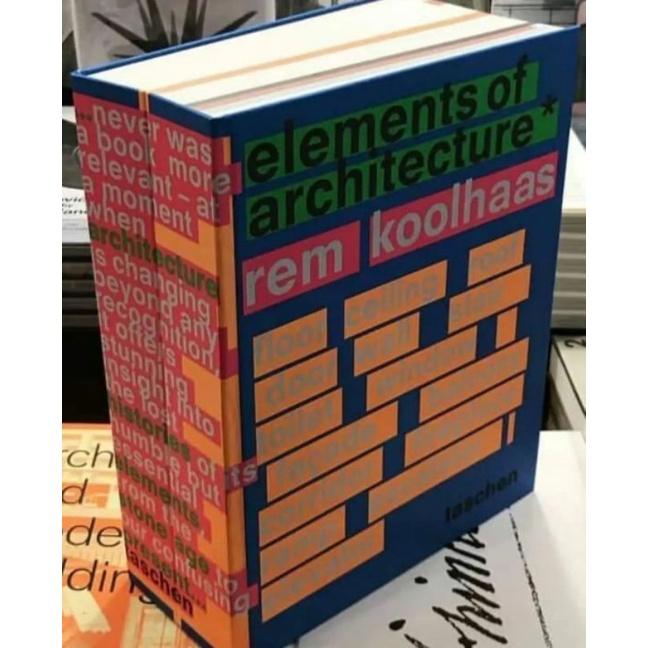 Jual ELEMENTS OF ARCHITECTURE REM KOOLHAAS Indonesia