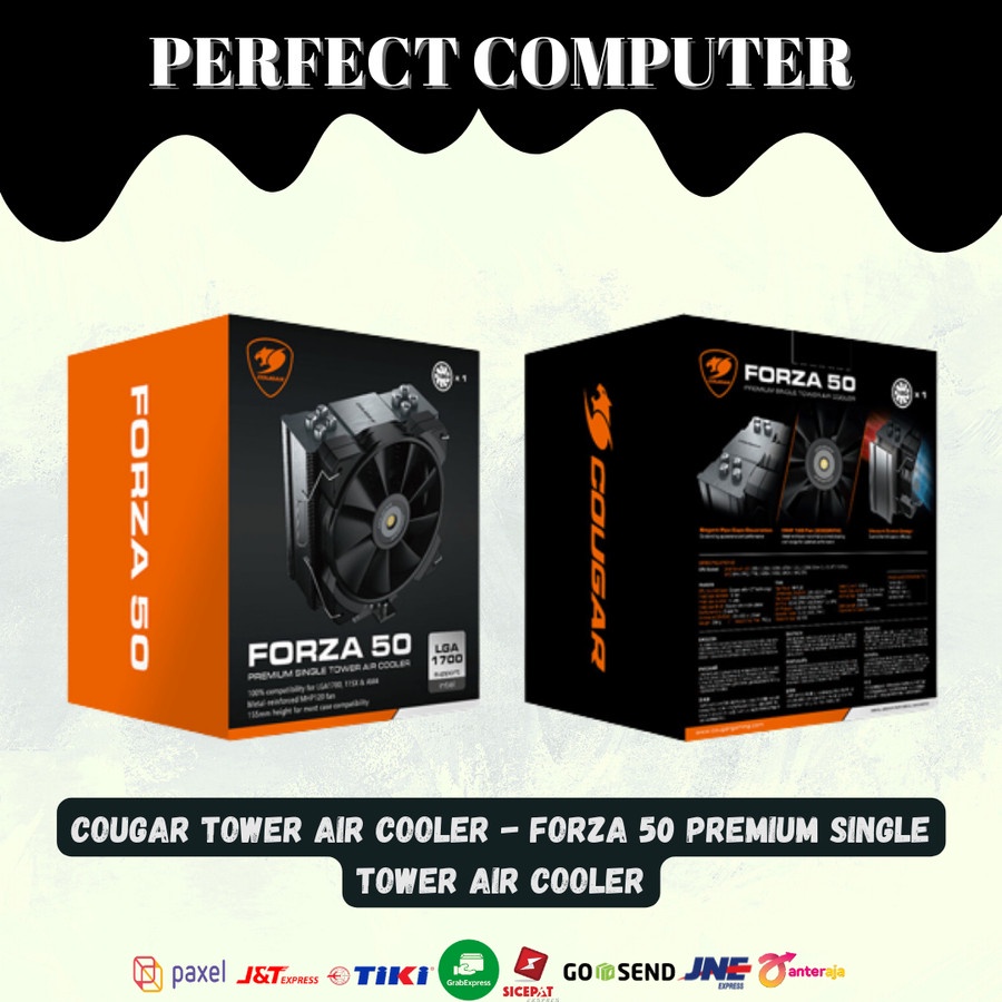 COUGAR Tower Air Cooler - Forza 50 Premium single Tower Air Coole