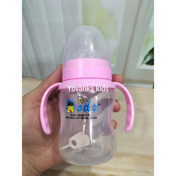 Botol Susu Jumbo Dodo BPA Free 300Ml/180MlDelux Bottle With Handle Nipple Wide Neck DBP011