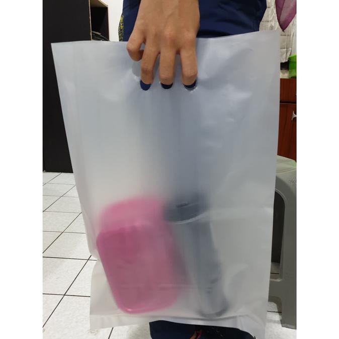 

Kualitas Terbaik] Sale! Kantong Plastik Shopping Bag Ukuran 30Cm X 46Cm Tebal Isi 100