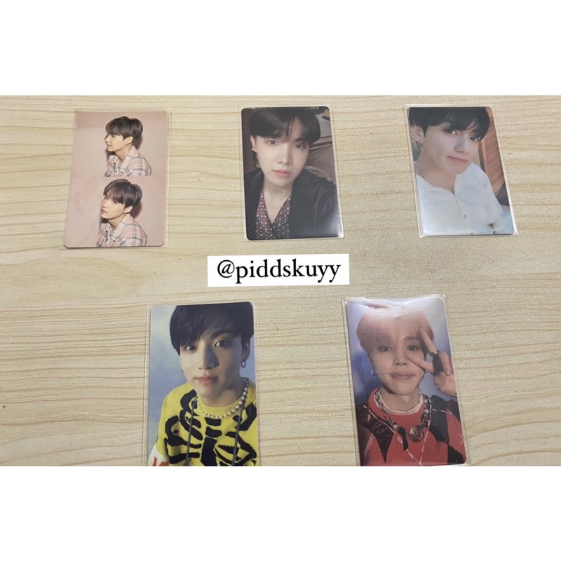 BTS OFFICIAL Photocard Map Of The Soul “Persona”