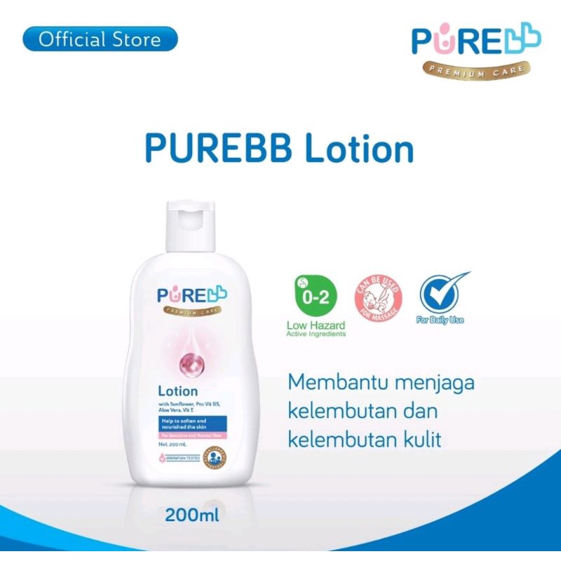 PUREBB LOTION 200ML || exp nov 2024