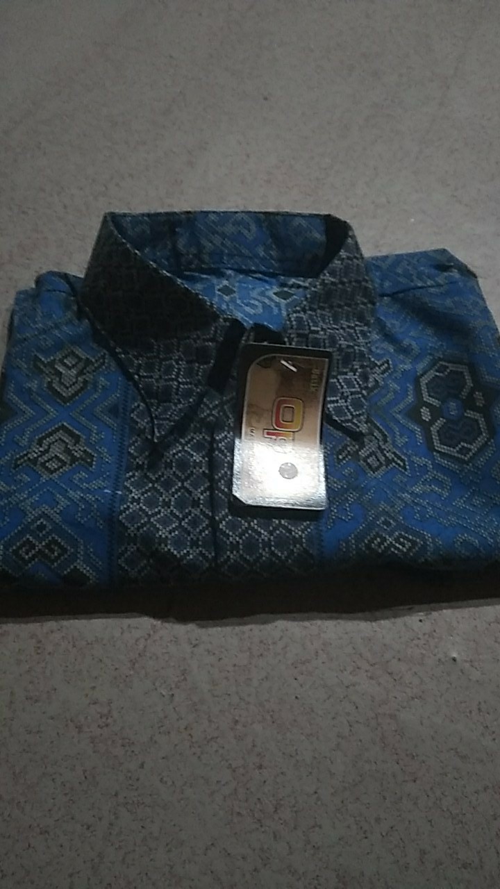 Size M L Xl Xxl Bswart Batik Hrb026 Kenongo Hem Pendek Padi Pekalongan M L Xl Batik Pria Murahl