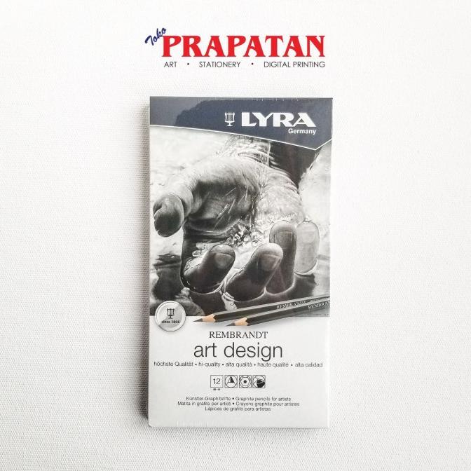 

Lyra Rembrandt Art Design 12 Colour Tin Box