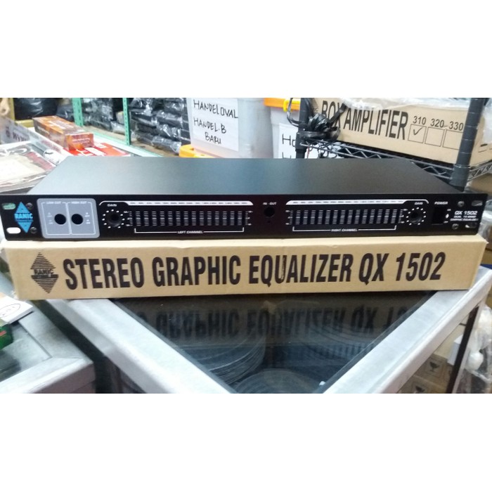 Paker Box dan Kit STEREO GRAPHIC EQUALIZER 30 CHANNEL