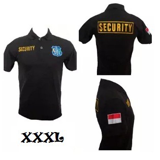 KAOS KERAH SECURITY - SATPOL PP- DAMKAR - POLO JUMBO - HARGA KHUSUS (3XL) UNTUK POLO BORDIR PERBAKIN