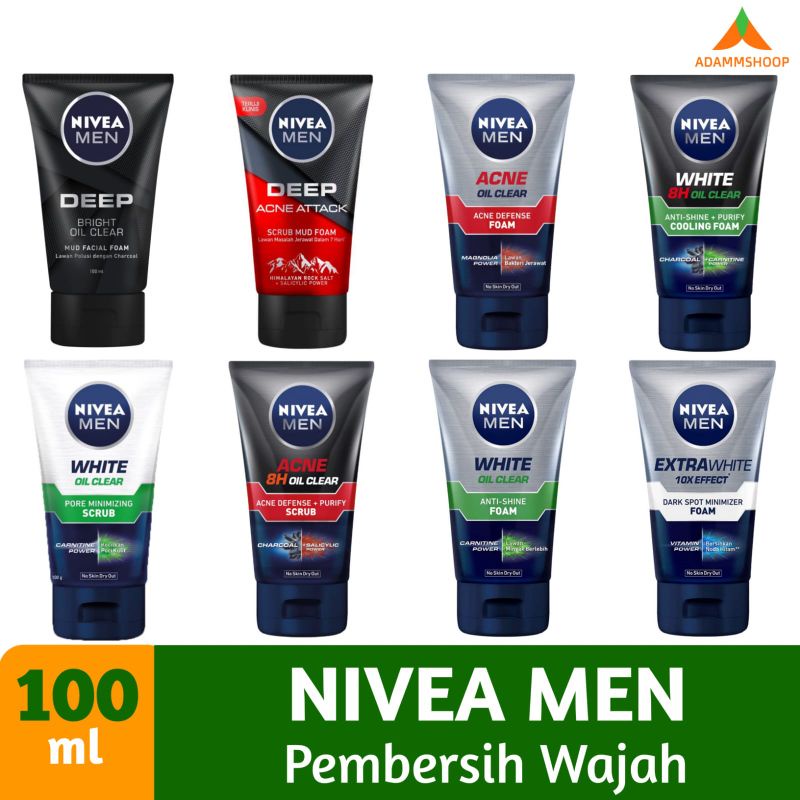 Pembersih Wajah Nivea Men 100ml