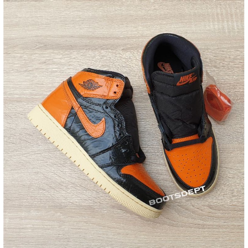 high shattered backboard