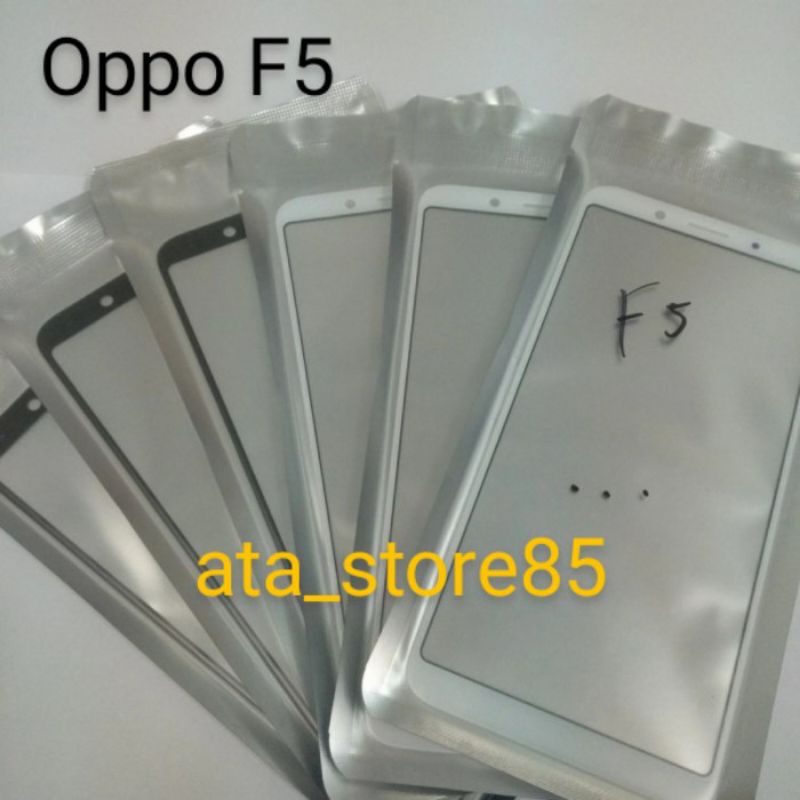 Kaca Depan Oppo F5 | F 5 Kaca LCD TS TC Touchscreen Glass LCD+Lem Plus Oca Kering Original