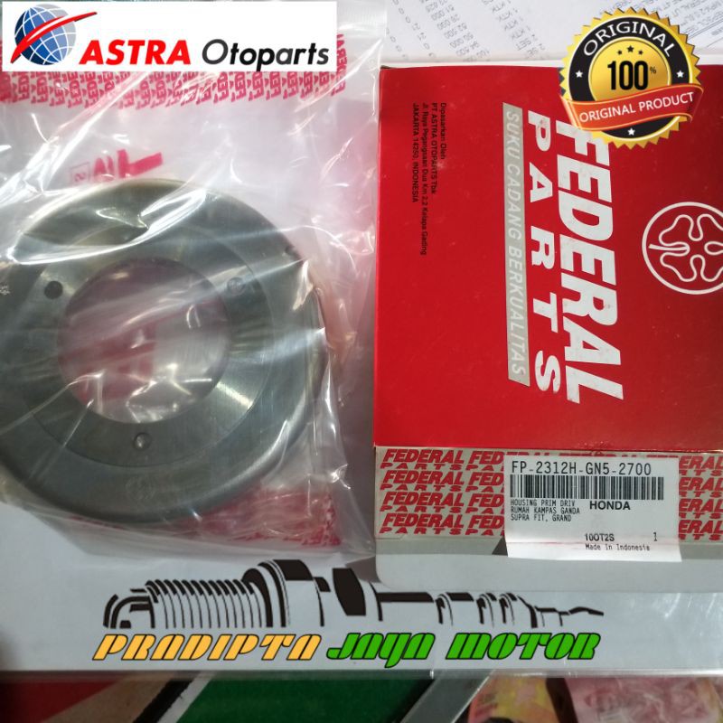 Rumah Mangkok Ganda Sproket Supra Grand Legenda Fit Astra Federal-1