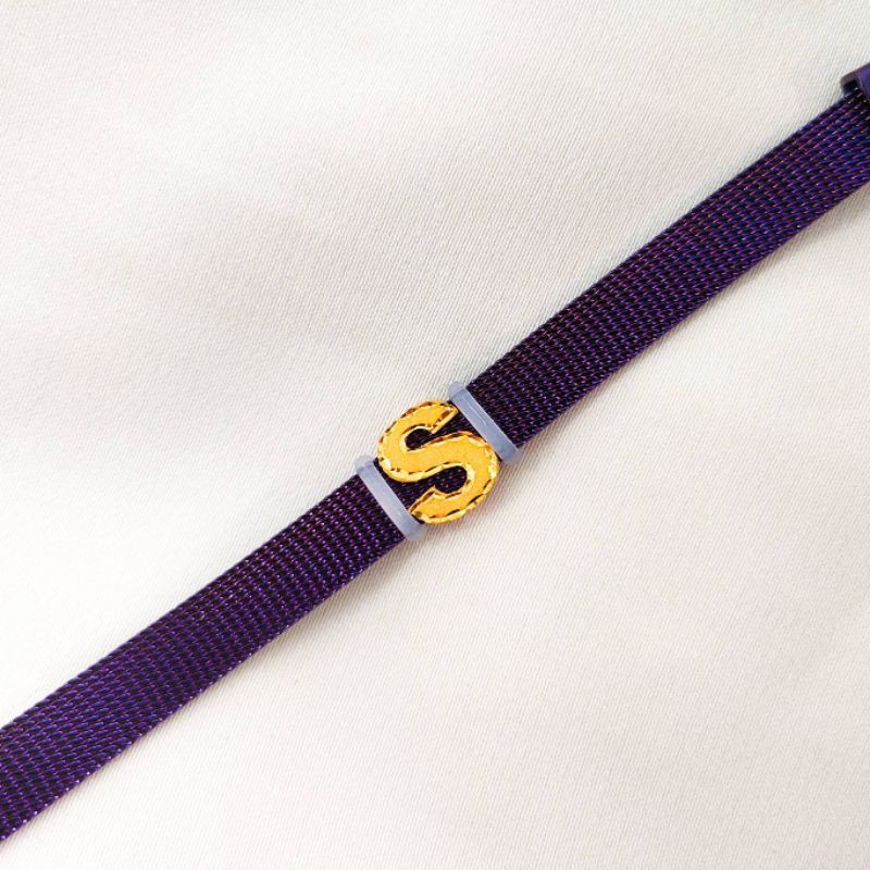 gelang stainless steel model terbaru gelang huruf s emas asli kadar 875