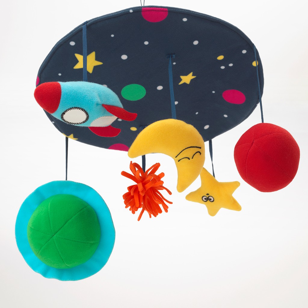 Mainan Gantung Anak Bayi, Benda Langit Aneka Warna, Merangsang Penglihatan & Interaksi Bayi (KLPP)