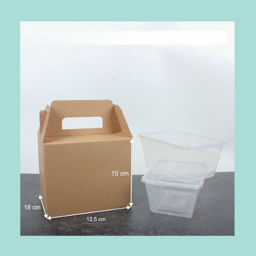 

Box Toples Kue Kering Kotak Hampers Gift Box Dus Isi Mika Thinwall 1000ml Tas Jinjing Kardus Kemasan Toples Kue Segiempat (10pcs)