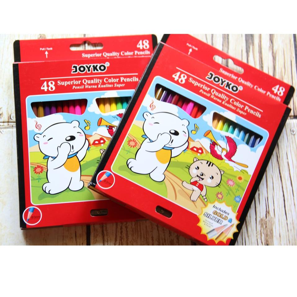 

Best Sale Pensil Warna Joyko 48 warna CP-48PB