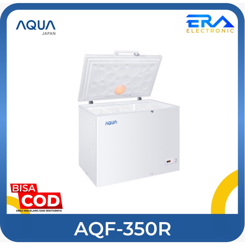 AQUA JAPAN Chest Frezeer AQF 350R 319 Liter Khusus Magelang