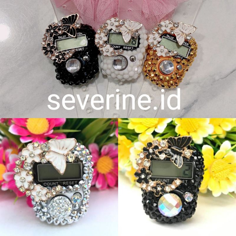 HITAM CIRCLE C Tasbih digital swarovski cincin hias mutiara diamond blink blink kado ultah cantik  Share:  0 tasbih digital blink satu bunga blink tasbih motif hitam list putih bunga blink fiy jam hitung tasbih digital diy