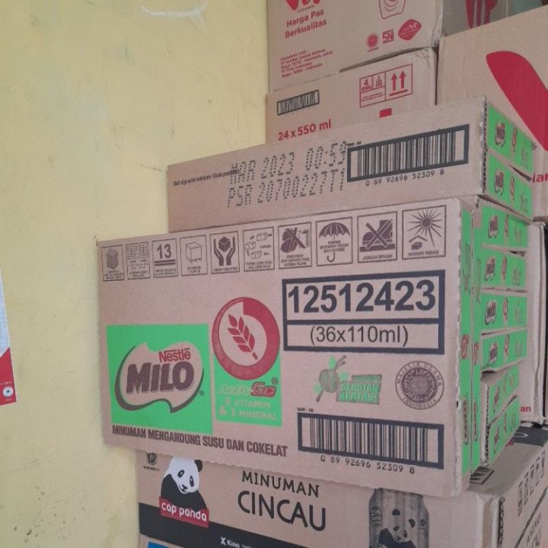 

susu milo kotak 110 ml 1 dus