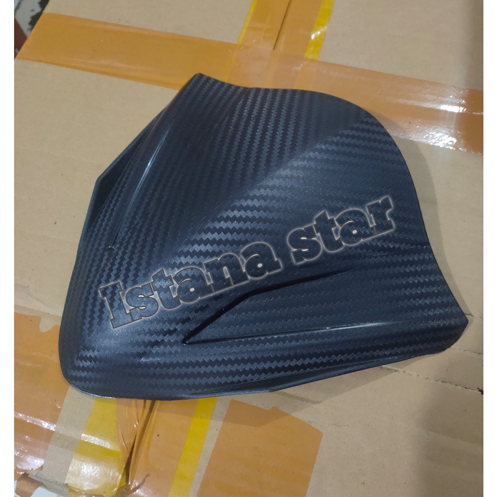 VISOR WINDSHIELD BEAT NEW FI ESP ALL SERIES WANRA HITAM POLOS &amp; CARBON