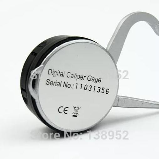 Kualitas Tinggi 0-25Mm Digital Thickness Gauge Digital Jewel Gem Alat