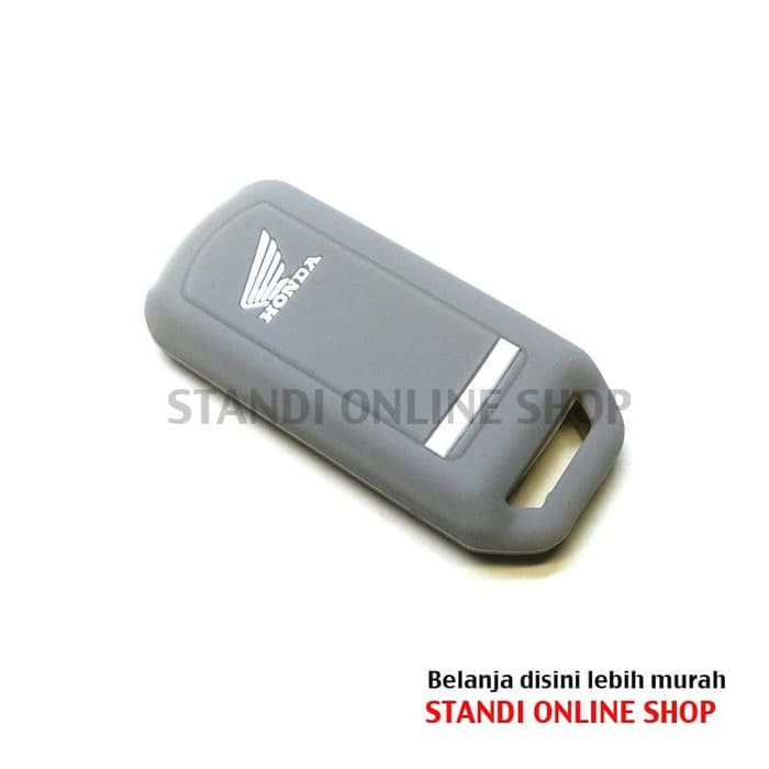 Kondom Remote Silikon Cover Honda All New PCX LED INDONESIA Abu-Abu