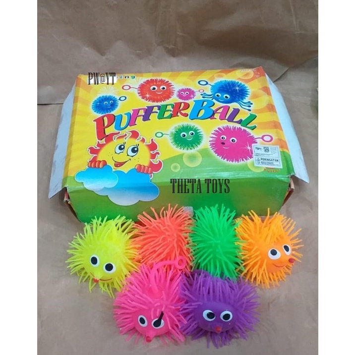 MAINAN EDUKASI ANAK  MAINAN YOYO UBUR UBUR MAINAN PUFFER BALL UBUR UBUR MAINAN JELI UBUR UBUR