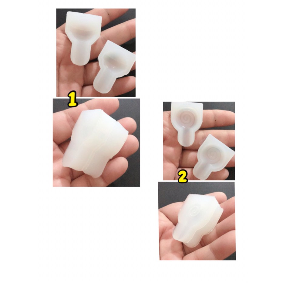 Mold 3d candy lollypop candy permen lolly mold resin cetakan resin