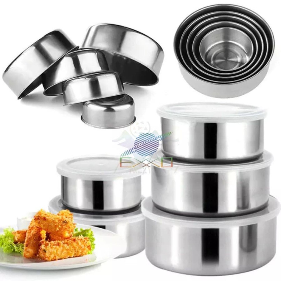 Rantang Stainless 5 Susun Rantang Susun Stainlesss Protect Box Kotak Bekal Susun