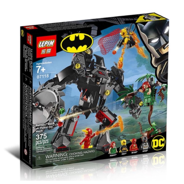 Lego Batman Mecha VS Poison IVY Leoin 07118