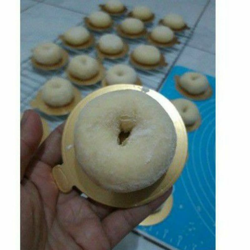 alas bakpao / donat size 9 cm isi 25 pcs